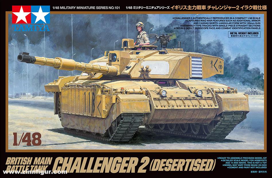 Tamiya Challenger 2 - Wüstenversion
