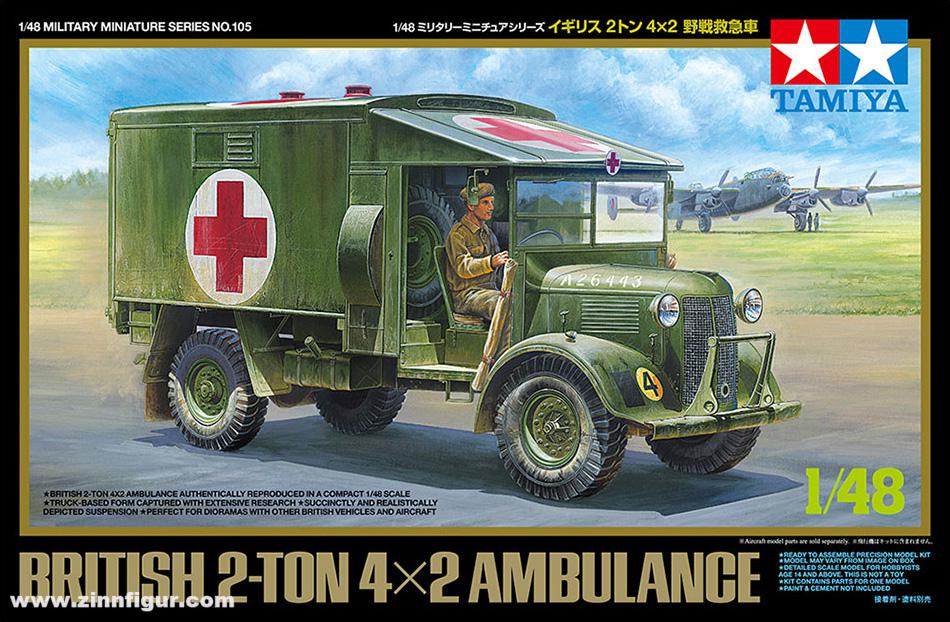 Tamiya Britischer 2t 4x2 Krankenwagen