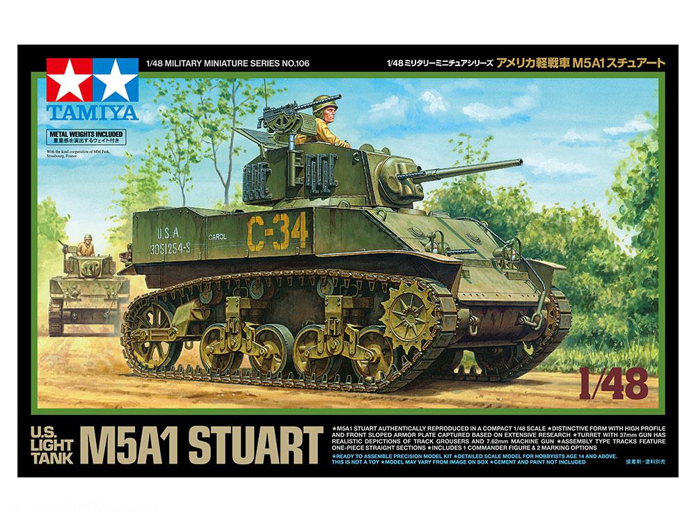 Tamiya M5A1 Stuart
