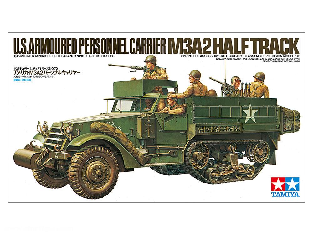Tamiya US Halftrack M3A2 Schützenpanzer