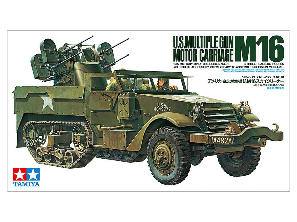 Tamiya M16 mit Vierlingsflak