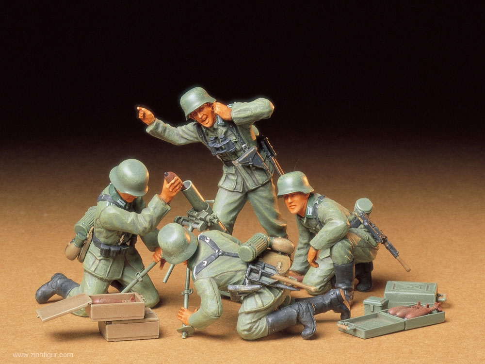 Tamiya Infanterie Mörser-Bedienung