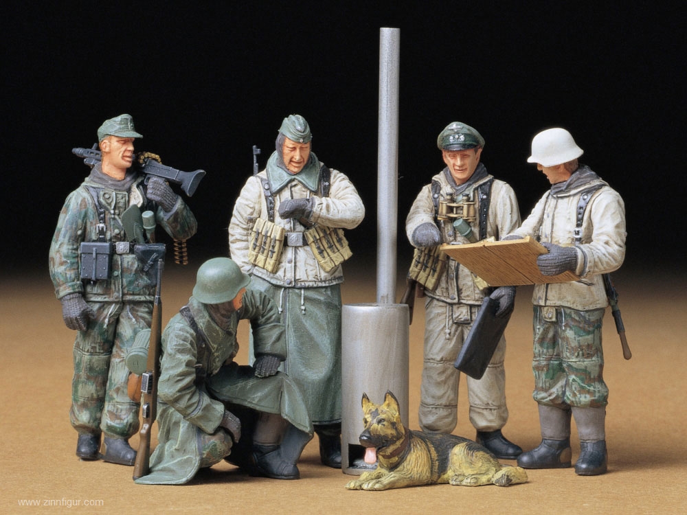 Tamiya Soldaten 'Befehlsausgabe'