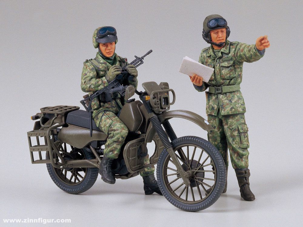 Tamiya Motorrad mit 2 Figuren