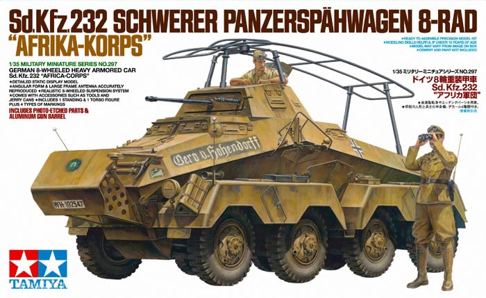Tamiya Sd.Kfz. 232 Afrika Korps
