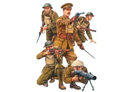 Tamiya Britische Infanterie 1. Weltkrieg
