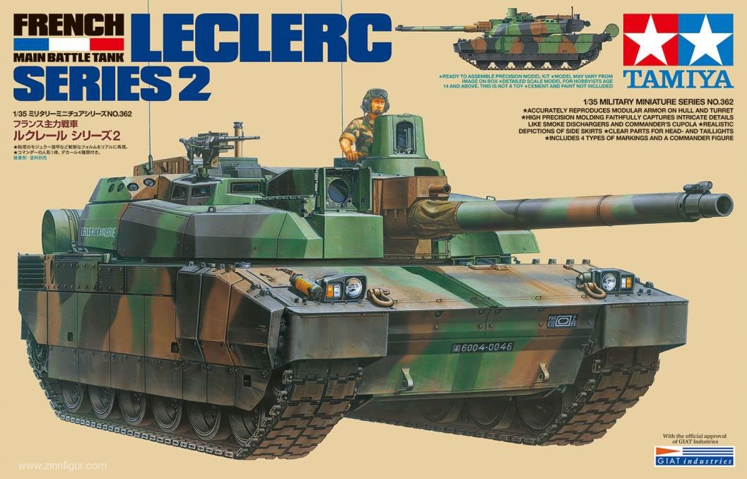 Tamiya Französischer Panzer Leclerc Serie 2