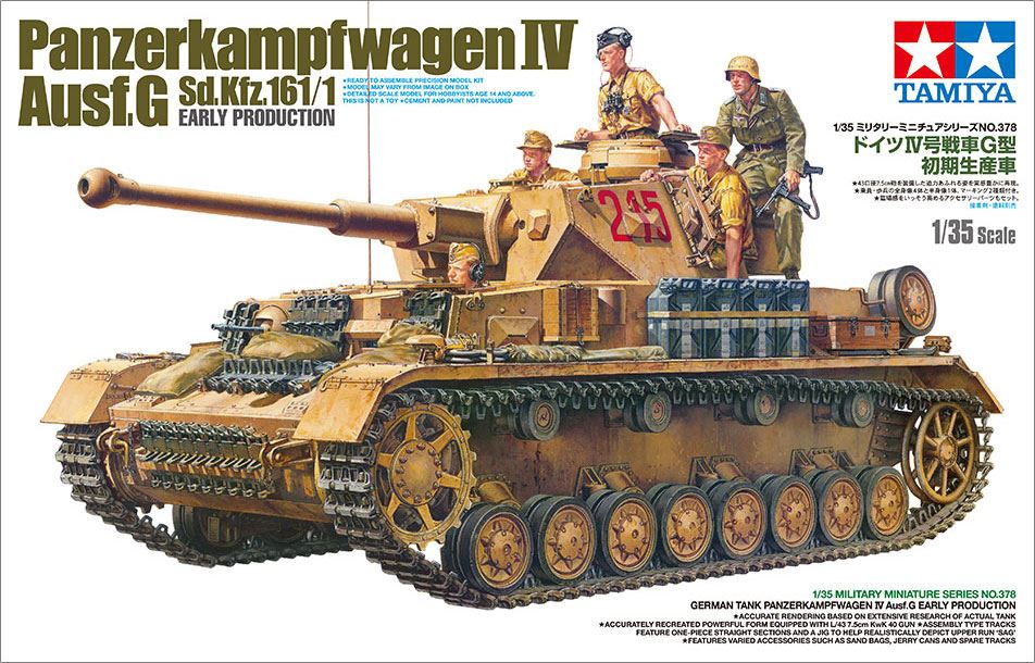 Tamiya Pz.Kpfw.IV Ausf.G frühe Produktion