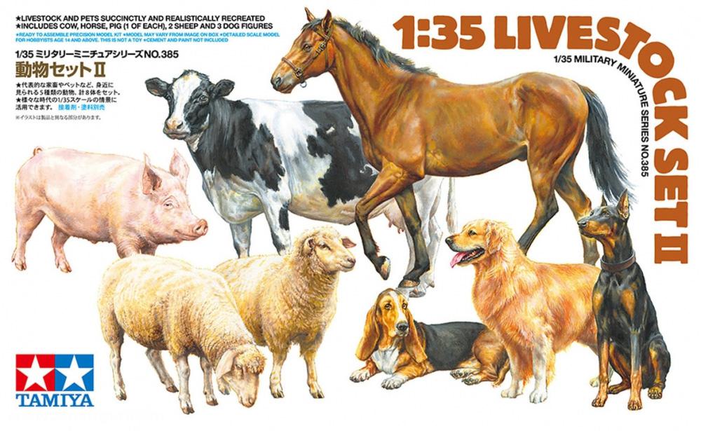 Tamiya Haustiere Set 2