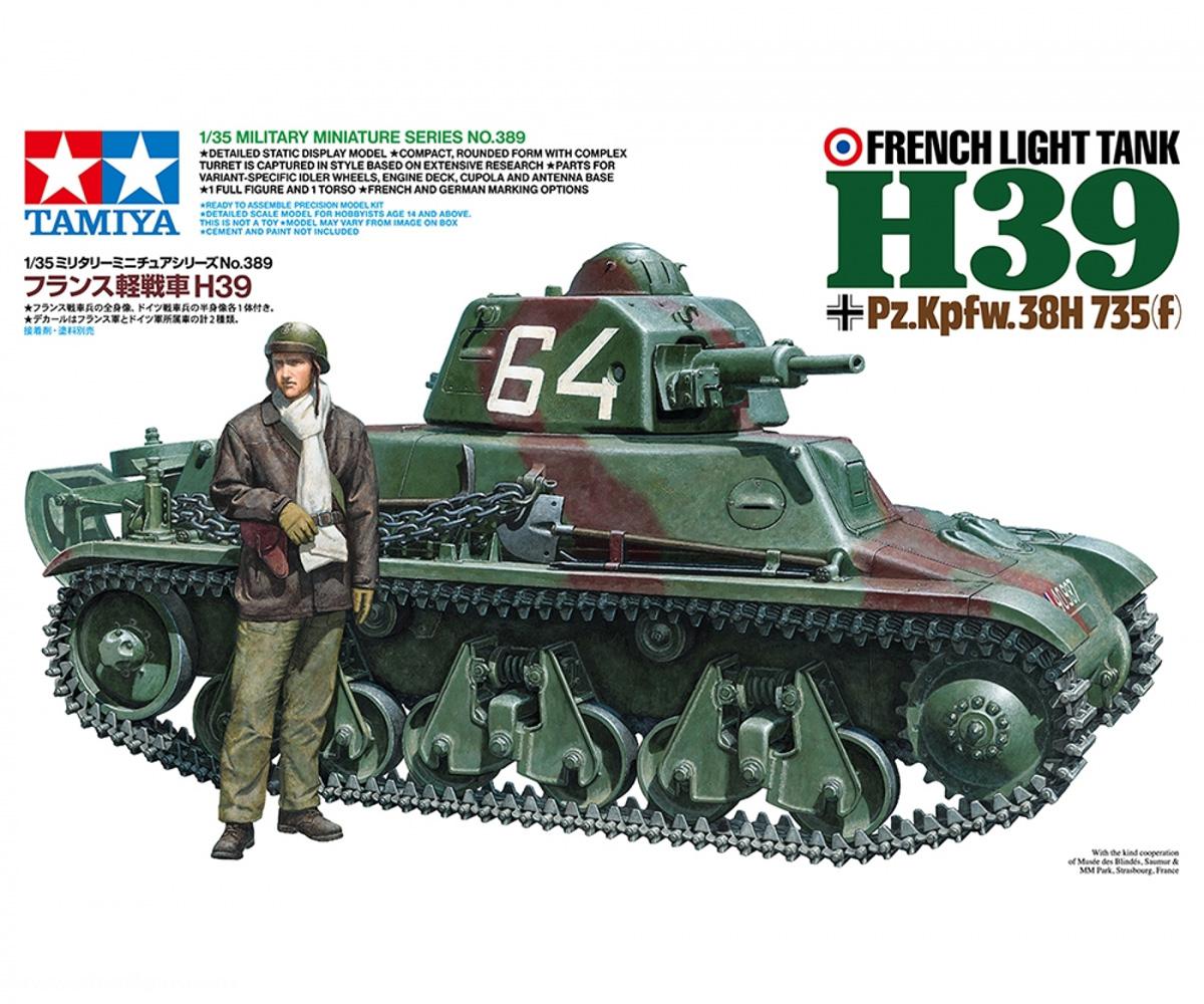 Tamiya Frz. leichter Panzer H39 / Pz.Kpfw.38H 735(f)