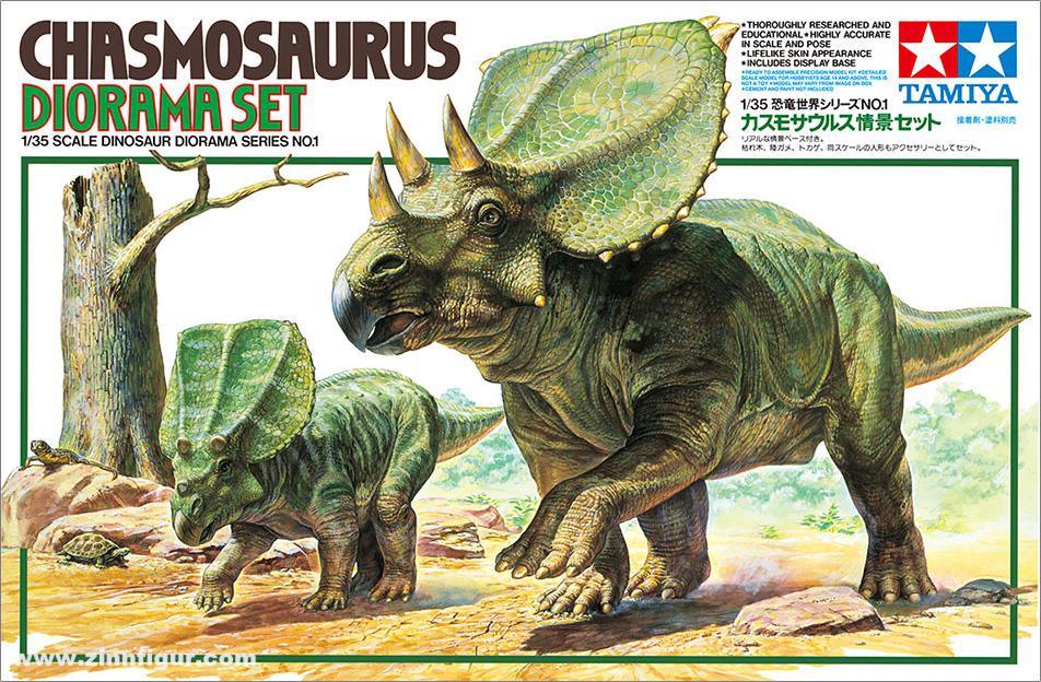 Tamiya Chasmosaurus Diorama-Set