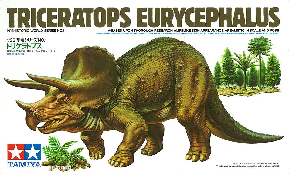 Tamiya Triceratops Eurycephalus