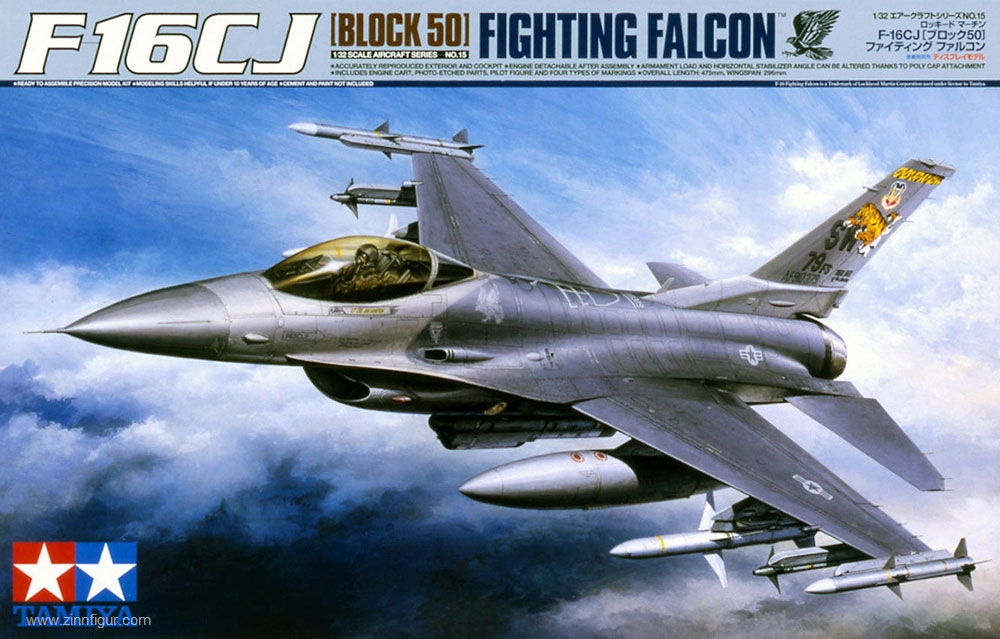 Tamiya Lockheed Martin F-16CJ Block 50 Fighting Falcon