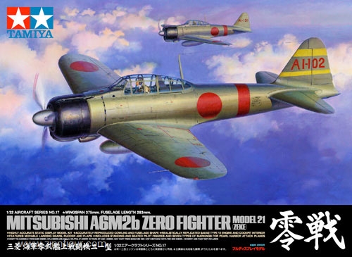 Tamiya Mitsubishi A6M2b Zero Fighter 21