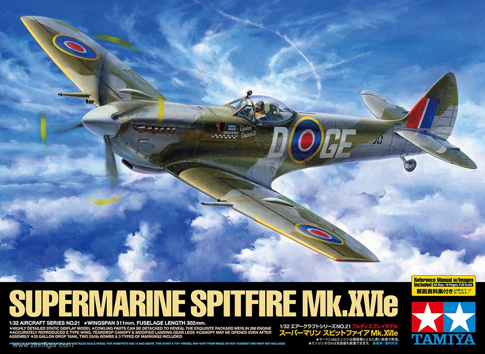 Tamiya Supermarine Spitfire Mk.XVIe