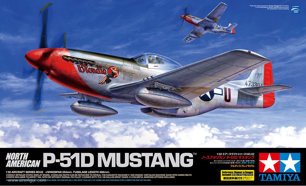 Tamiya North American P-51D Mustang