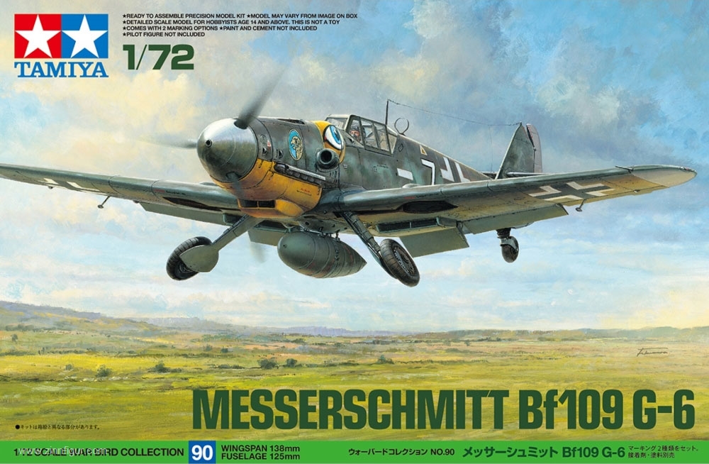 Tamiya Messerschmitt Bf 109G-6