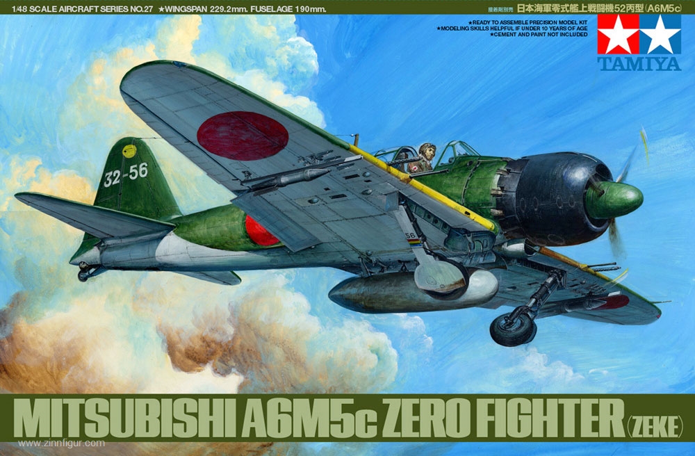 Tamiya A6M5C Type 52 Zero Fighter