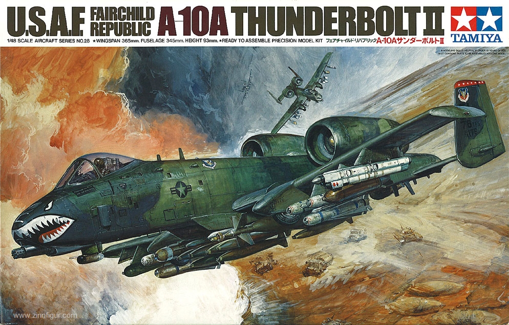 Tamiya Fairchild Republic A-10A Thunderbolt II