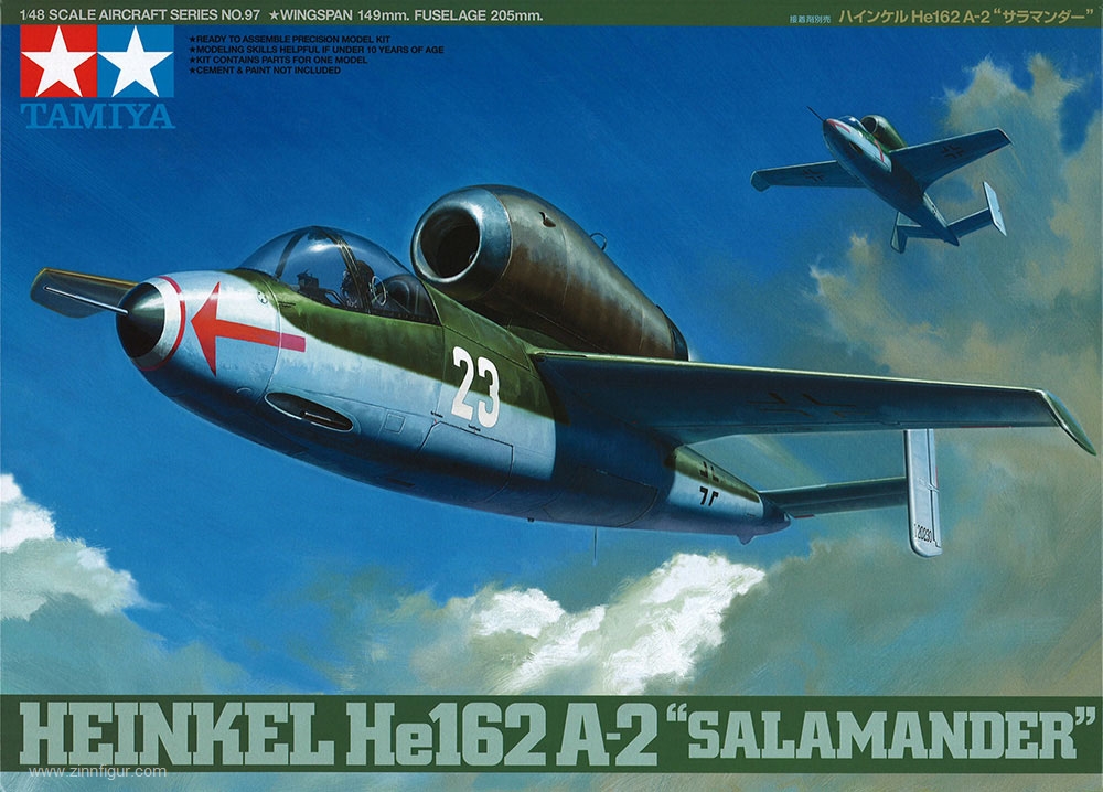 Tamiya Heinkel He 162 Salamander