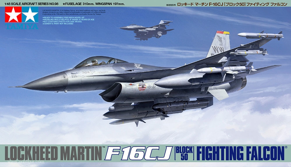 Tamiya F-16CJ Fighting Falcon (Block 50)