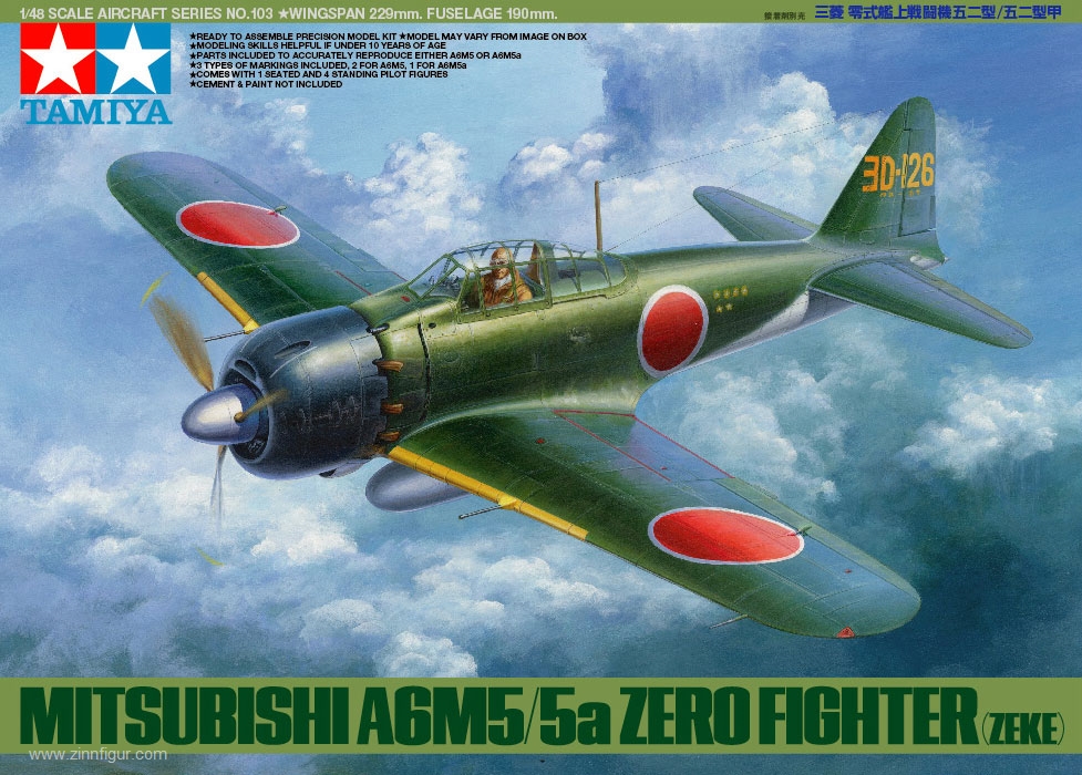 Tamiya Mitsubishi A6M5/5a Zero - Fighter (Zeke)