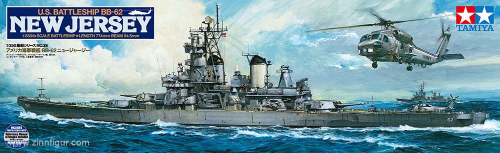 Tamiya USS New Jerey BB-62