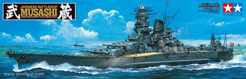 Tamiya Schlachtschiff Musashi
