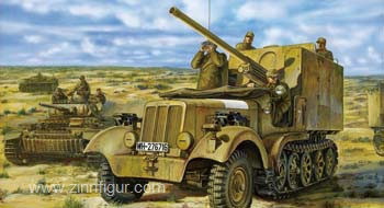 Bronco Model Sd.Kfz. 6/3 5t 'Diana'