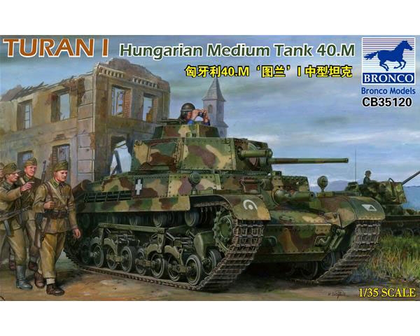 Bronco Model Turan I Mittlerer Panzer 40.M