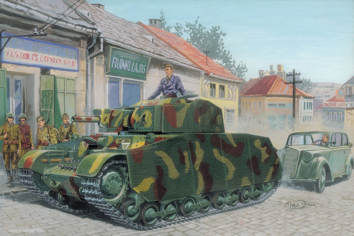 Bronco Model Mittlerer Panzer 41.M Turan II