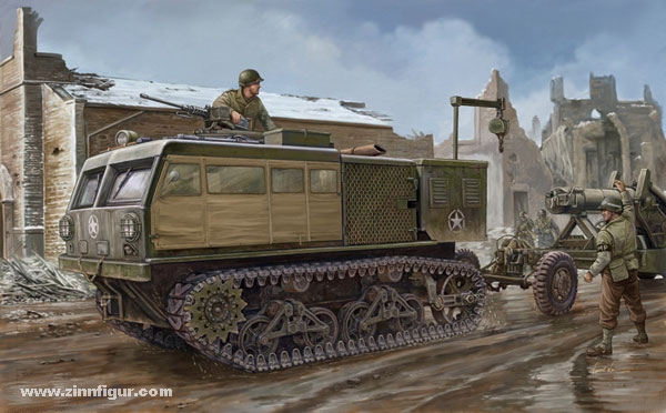 Hobby Boss M4 High Speed Tractor mit 155 mm/8-in./240 mm Geschütz