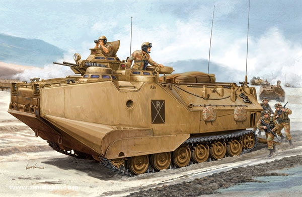 Hobby Boss AAVP-7A1 mit UWGS