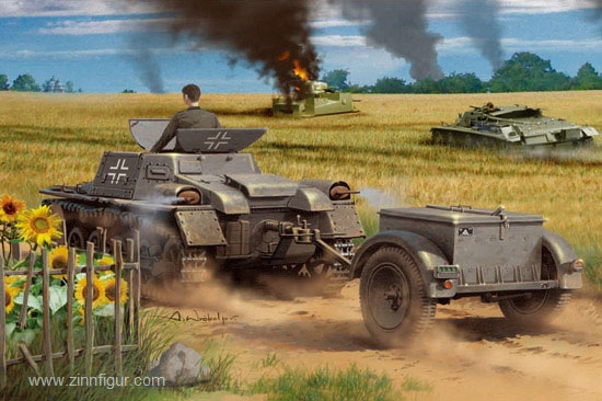 Hobby Boss Munitionsschlepper auf Pz.Kpfw.I Ausf.A mit Munitionsanhänger