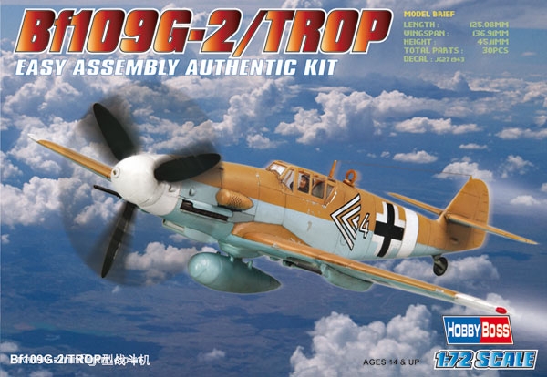 Hobby Boss Bf 109G-2 Trop