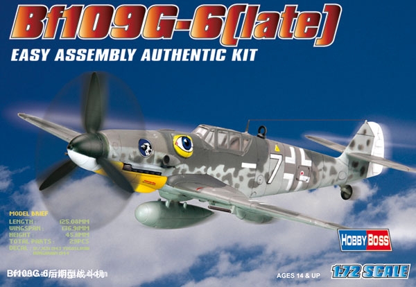 Hobby Boss Bf 109G-6 (spät)