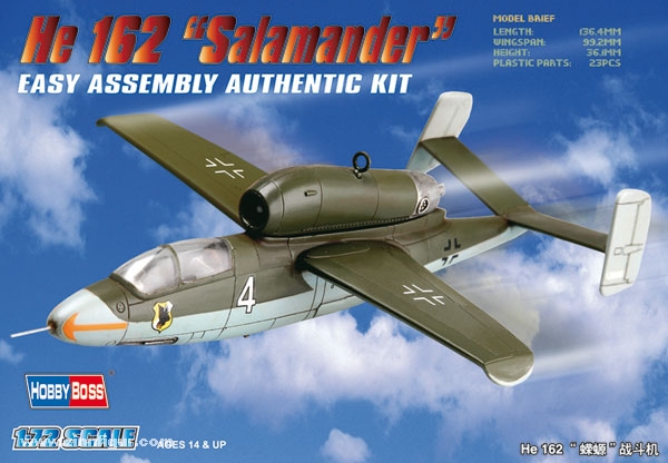 Hobby Boss He 162 Salamander