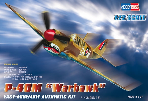 Hobby Boss P-40M Warhawk