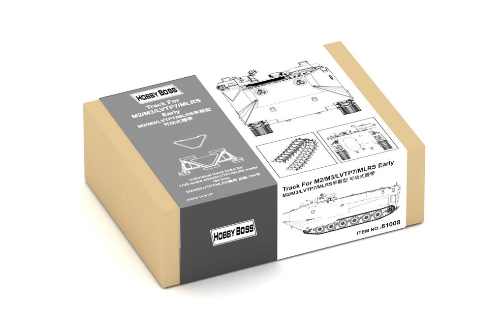 Hobby Boss Ketten für M2/M3/LVTP7/MLRS früh