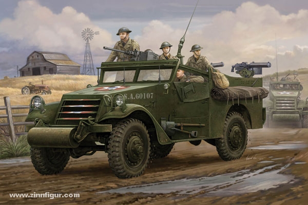 Hobby Boss M3A1 Scout Car 'White' Early Version
