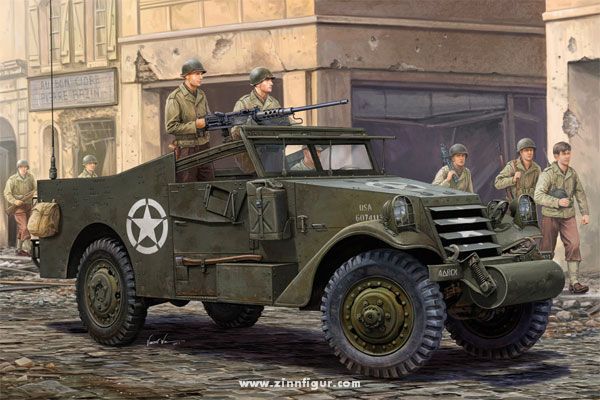 Hobby Boss US M3A1 'White Scout Car'