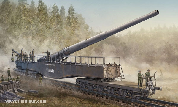 Hobby Boss 280 mm K5(E) Eisenbahngeschütz Leopold