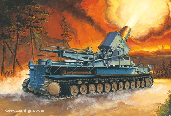 Hobby Boss Mörser Karl Gerät 040/041 spätes Chassis