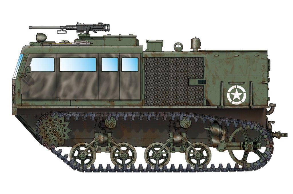 Hobby Boss M4 Artillerieschlepper 3-in./90 mm