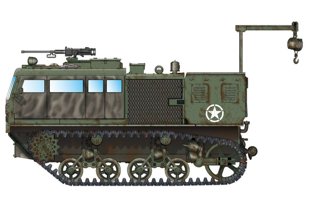 Hobby Boss M4 Artillerieschlepper 155 mm/8 in./240 mm