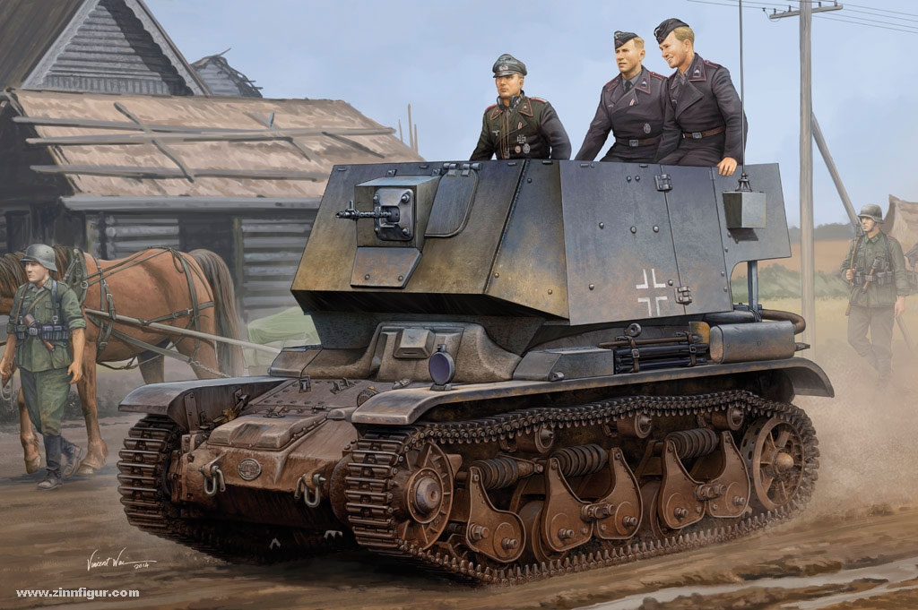 Hobby Boss Befehlsfahrzeug auf FgSt. Pz.Kpfw.35R 731(f)