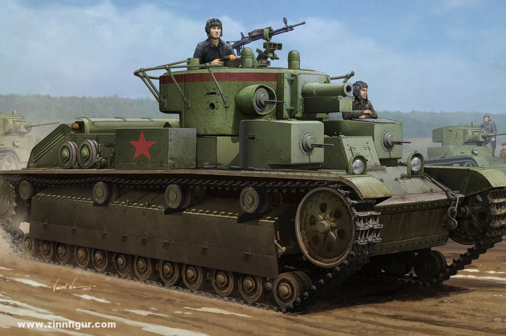 Hobby Boss T-28 Mittlerer Panzer (geschweißt)