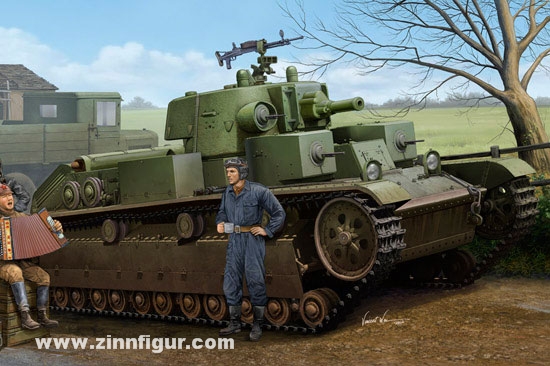 Hobby Boss T-28 Mittlerer Panzer mit konischem Turm