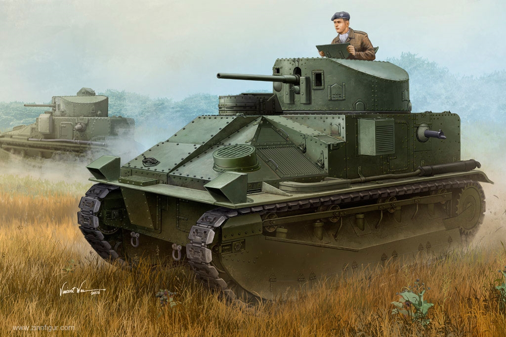 Hobby Boss Vickers Medium Tank Mk.II