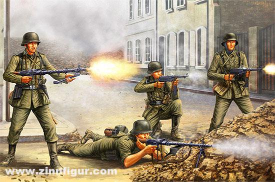 Hobby Boss Deutsche Infanterie 'The Barrage Wall'